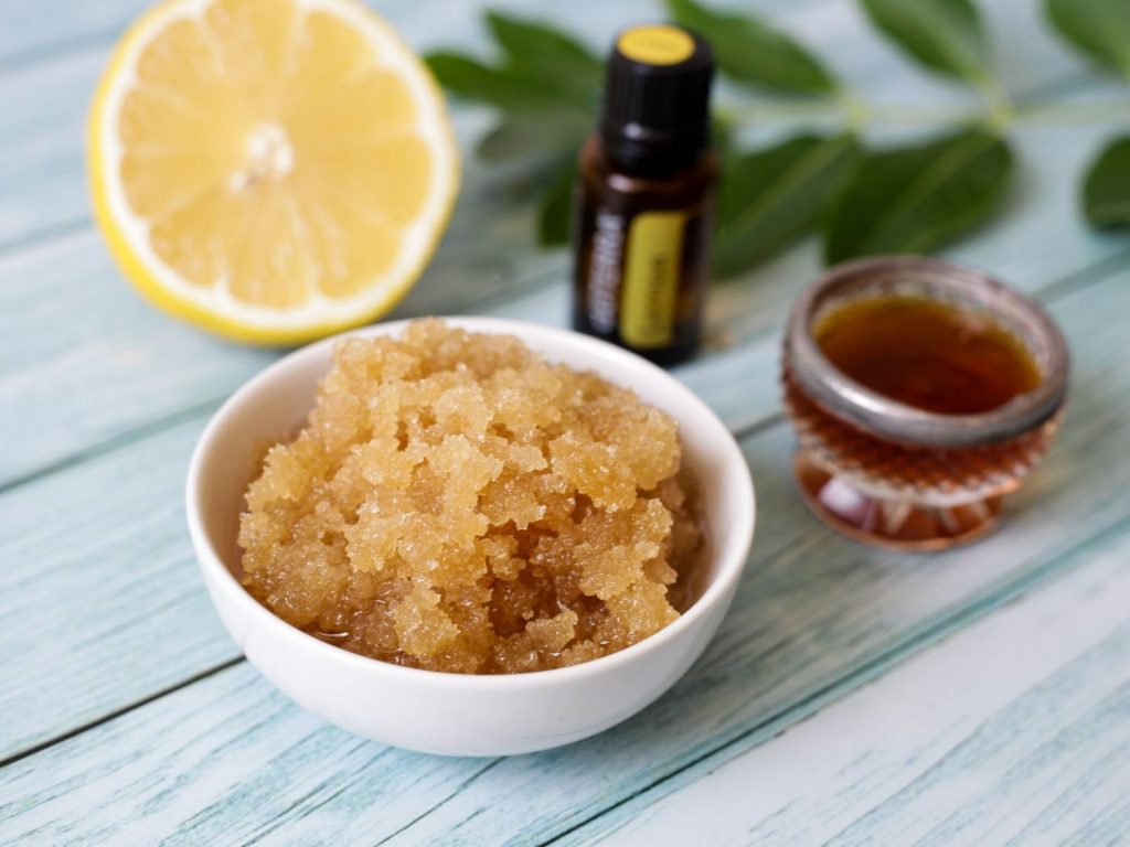 Honey Sugar Lemon Scrub Lavender Gypsy